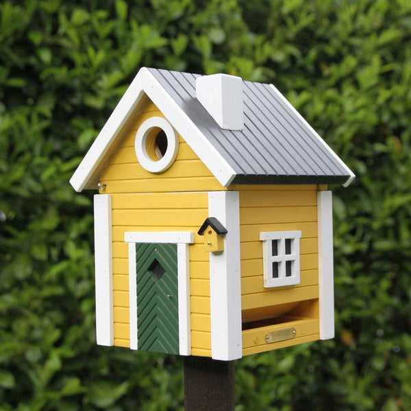 Bird Feeder Bird House - Yellow