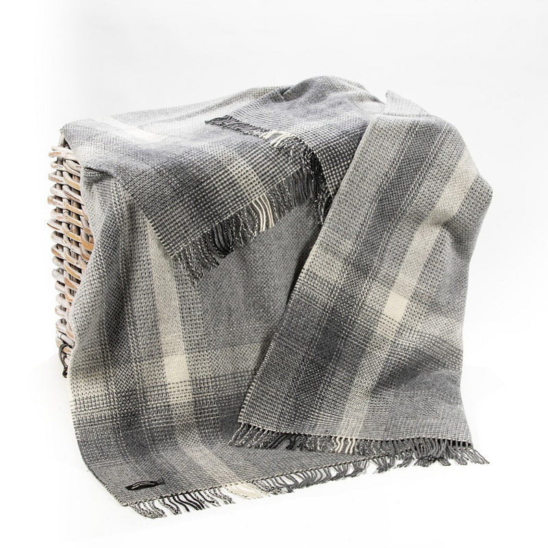 Irish Cashmere and Wool Blanket