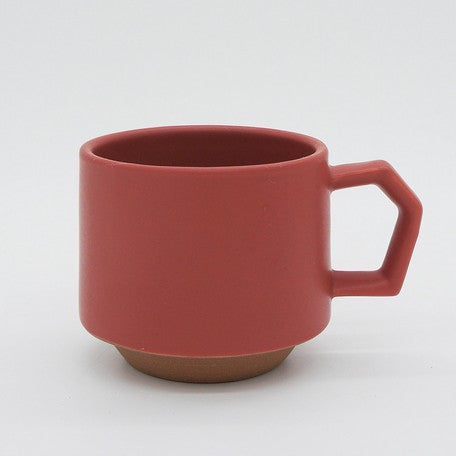 Porcelain Mug - red