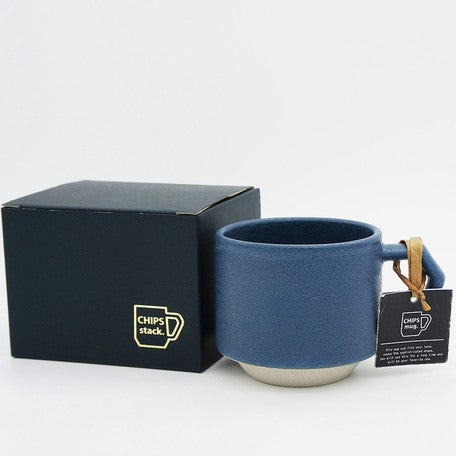 Porcelain Mug - Dark Matt Blue