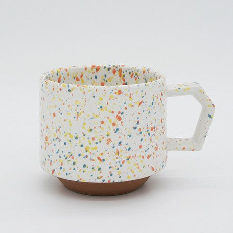 Porcelain Mug - White Speckled