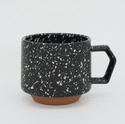 Porcelain Mug - black speckled