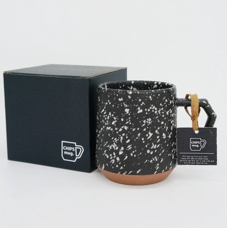 Porcelain Mug - Black Speckled