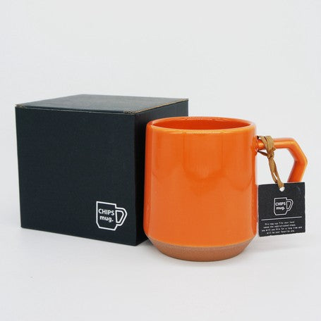 Porcelain Mug - Orange