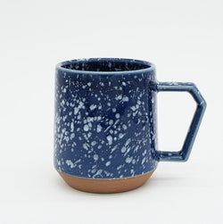 Porcelain Mug - Speckled blue