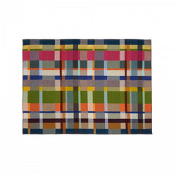 Gwynne Lambswool Block Blanket/Throw