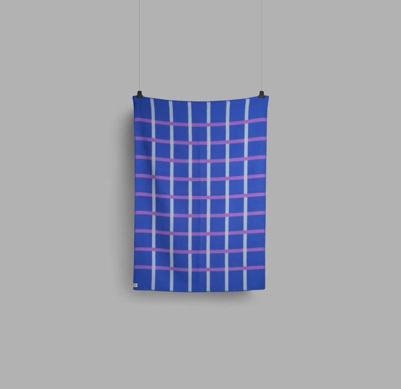 Roros Blanket/Throw - Knut Cobalt Blue