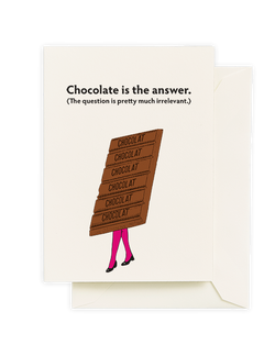 Chocolate Card