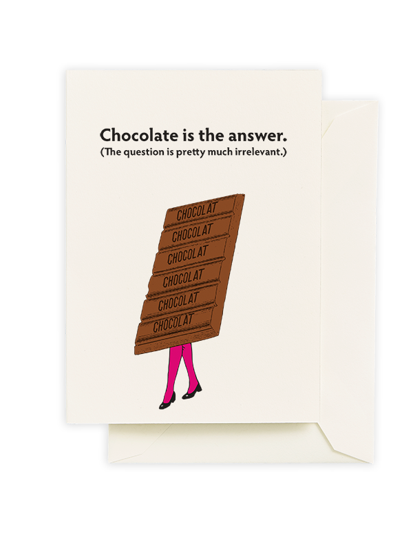 Chocolate Card