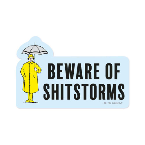 Shitstorm sticker