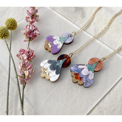 Crocus Flower Pendant