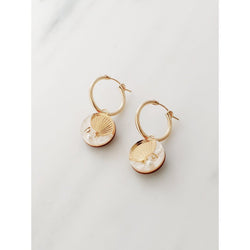 Moon II Hoops - Gold