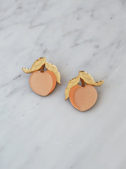 Peach Earrings