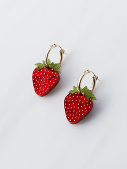 Strawberry Hoops